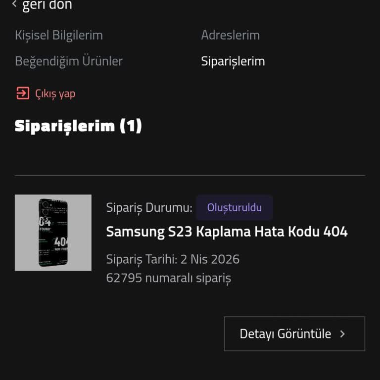 Sipariş Durumu Güncellenmedi, Destek Yok, İptal Ve İade Talebi