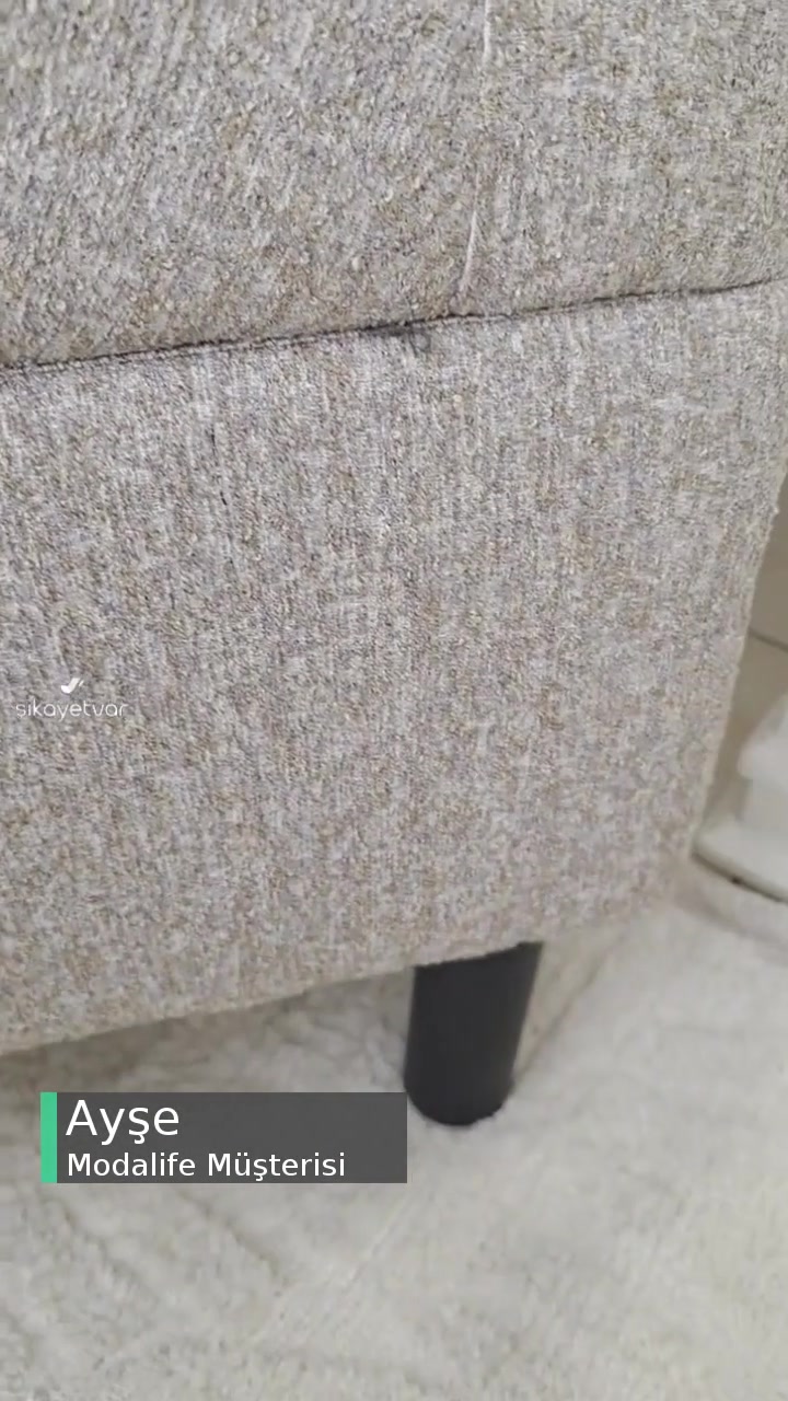 Modalife Koltuk Ayaklarını Demir Söyleyip Plastik Çıkmaları! videonun kapak resmi