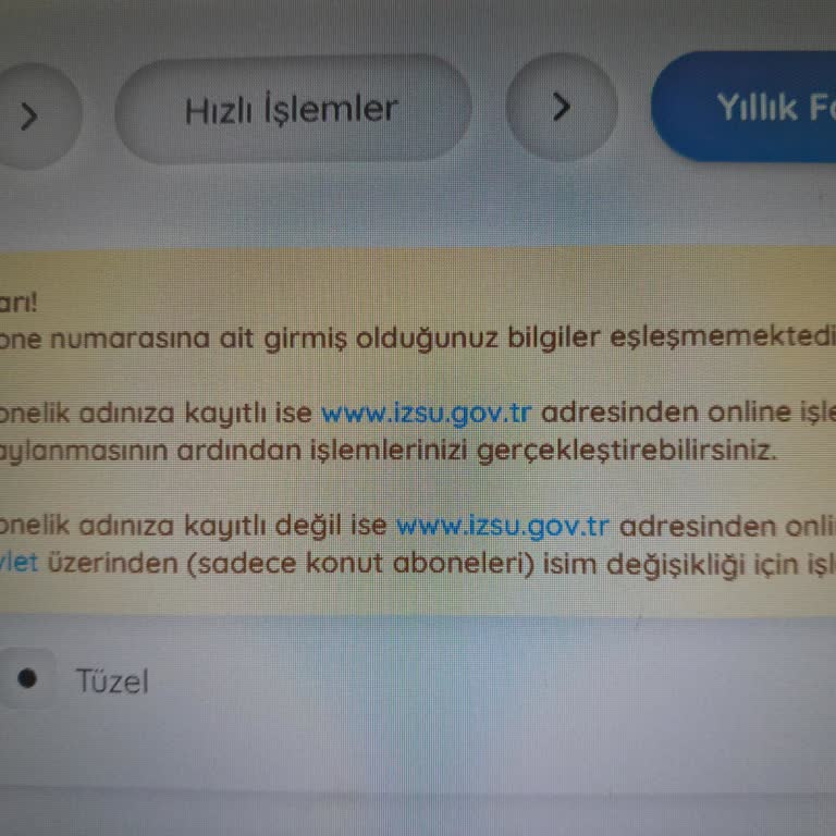 İZSU Online Abonelik Hatası Ve Bornova İşıkkent Personelinin Saygısız Tutumu