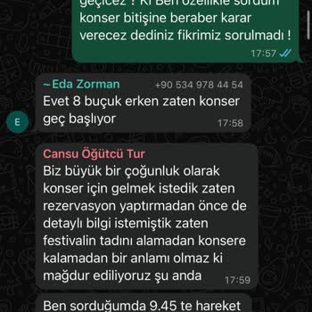 Yanıltıcı Otobüs Bilgisi Ve Plansız Tur Programı Mağduriyetine Yol Açtı