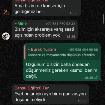 Yanıltıcı Otobüs Bilgisi Ve Plansız Tur Programı Mağduriyetine Yol Açtı