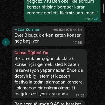 Yanıltıcı Otobüs Bilgisi Ve Plansız Tur Programı Mağduriyetine Yol Açtı