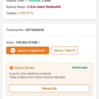 Hasarlı Kapaklı Serumun İadesi Açık Paket Gerekçesiyle Reddedildi