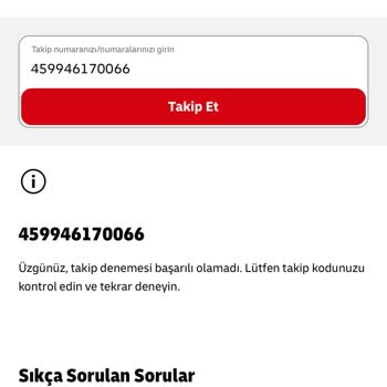 DHL Kargo Takip Numarası Sistemde Bulunamadı