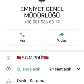 Sahte Polis Aramalarından Gelen Rahatsızlık Ve Acil İnceleme Talebi