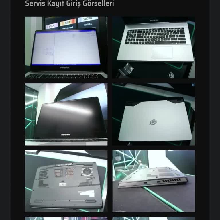 Monster Laptopta SSD'nin Çıkarılması Ve Ücret Yüklenmesi