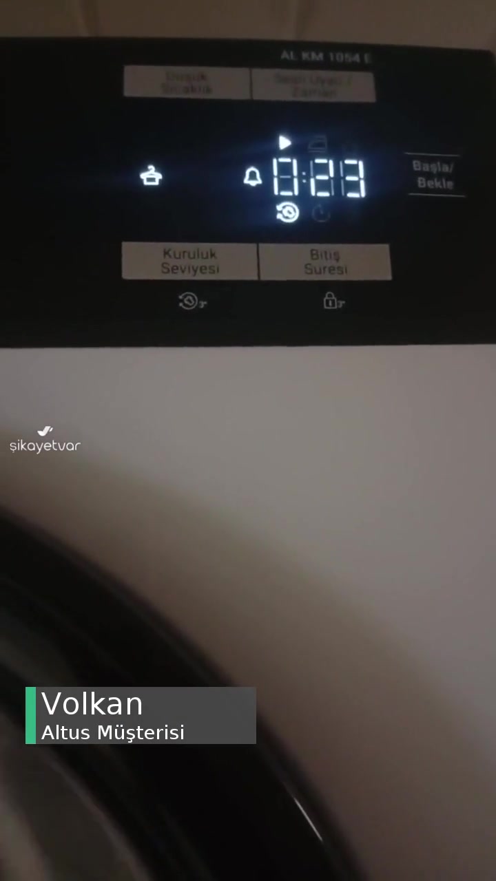Altus Kurutma Makinesi Zaman Ayarı Sıkıntılı! videonun kapak resmi
