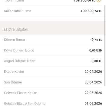 VakıfBank Platinum Kartım Ödememe Rağmen Hâlâ Kapalı Ve Ekstre Kesilmedi