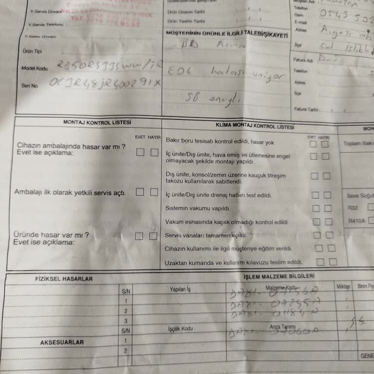 Samsung Buzdolabı Garanti Sonrası Arıza Ve 40 Bin TL'lik Onarım Ücreti Şikayeti