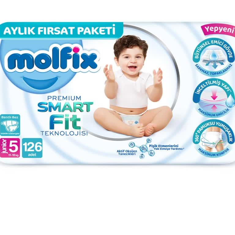 Molfix Smart Fit 5 Beden Bezlerde Sertlik, Pişik Ve Sızdırma Sorunları