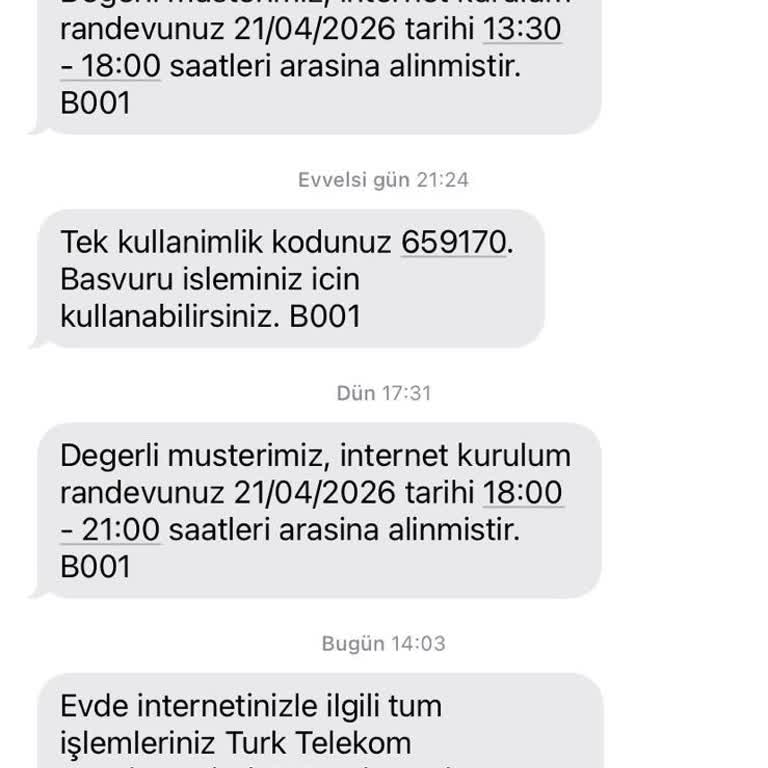 Türk Telekom Şikayeti