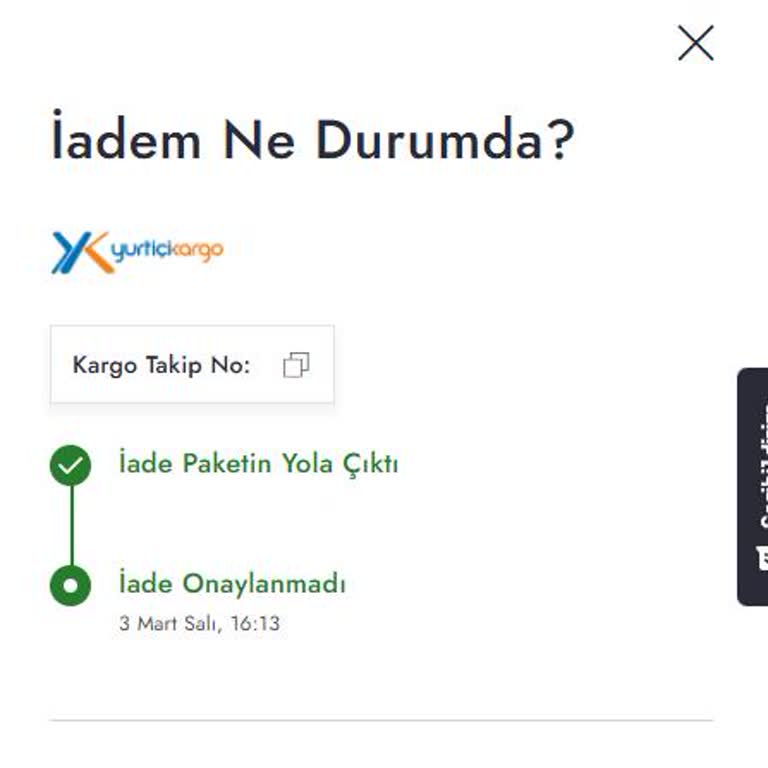 Boyner Ve Forever 21 İade Talebim Gerekçe Belirtmeden Reddedildi Ve Ücretim İade Edilmedi