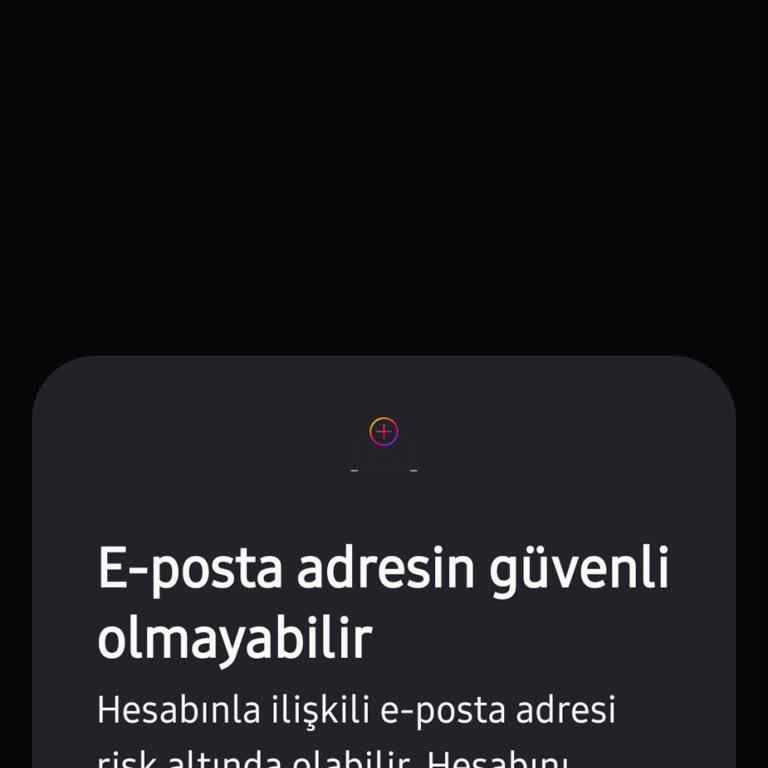 Instagram E Postam Güvenli Değil Şikayeti