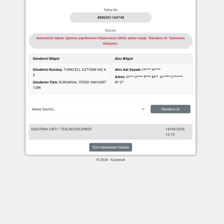 Kuryenet’in Yanıltıcı Teslimat Notu Ve 13 Günlük Sim Kart Gecikmesi