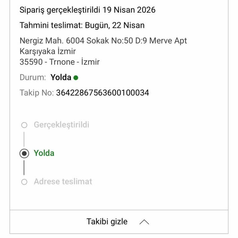 Teslim Edilmemiş Sipariş, Asil Kargo Ve Oysho’dan Bilgilendirme Yok