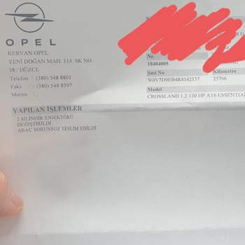 Değişmeyen Parçalar İçin Haksız Fatura Ve İlgisiz Müşteri Hizmeti