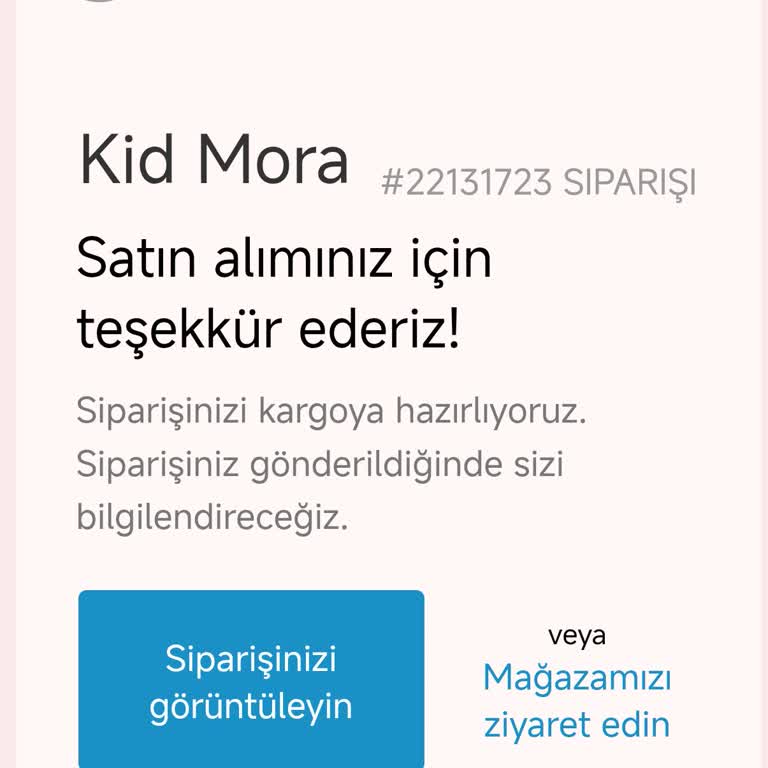 Teslim Edilmeyen Kidmora Banyo Seti İçin İade Ve Acil Bilgilendirme Talebi