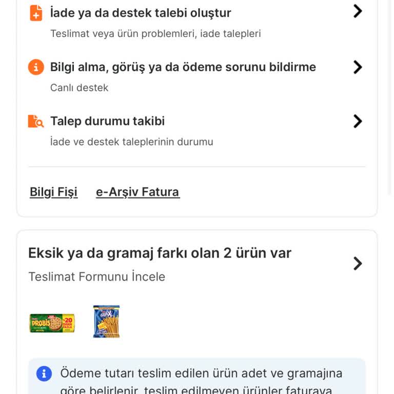 Sipariş Onaylandıktan Sonra Ürün Yokluğu Ve Otomatik İade Talebi