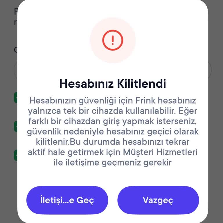 Frink Plus Kahve Aboneli Hesabım Kilitlendi Ve Müşteri Hizmetlerine Ulaşamıyorum