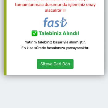Casinogo Tarafıma Hiçbir Geri Dönüş Yapılmadı