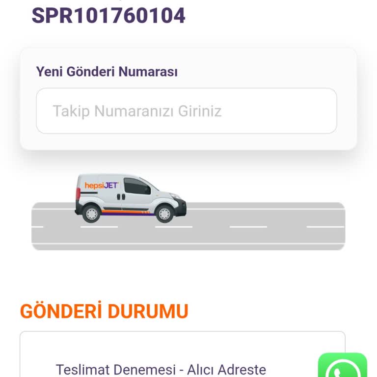 Hepsijet'in Uydurma Telefon Numarası Nedeniyle Kargo Teslim Edilemedi