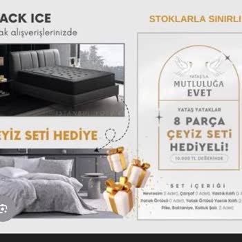 Yatak Satın Alımında Söz Verilen 8 Parçalık Çeyiz Seti Yerine 5 Parçalık Nevresim Gönderildi