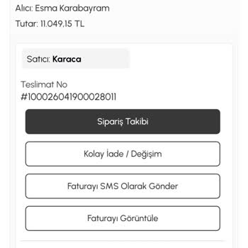 Kampanyada Hediyenin Gönderilmemesi