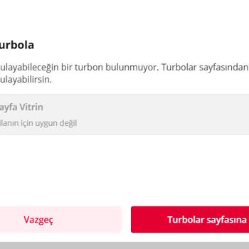 Turbo Hizmetim Aktif Değil, Ödediğim Ücret Boşa Gitti
