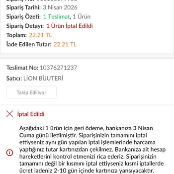 Trendyol İadesi Hesabımda Yansımıyor