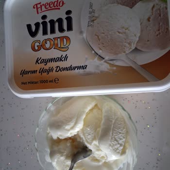 Freedo Vini Gold Dondurması Tadı Kum Gibi, İade Talebim Var