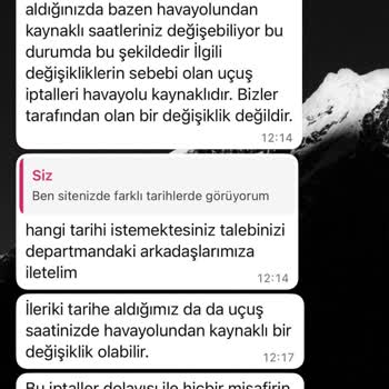 Jolly Tur’un Uçuş İptali Ve Konaklama Sağlanamaması İçin Çözüm Talebi