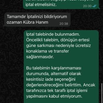 Jolly Tur’un Uçuş İptali Ve Konaklama Sağlanamaması İçin Çözüm Talebi
