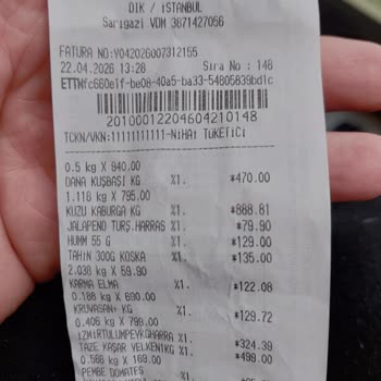 File Markette Kuzu Kaburga Üzerinden Fazla Ücret Alınması Ve İade Talebi