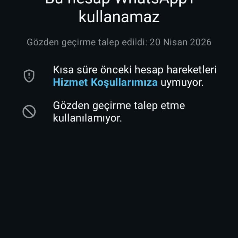 Yanlış Şikayet Nedeniyle WhatsApp Hesabım Haksız Şekilde Askıya Alındı
