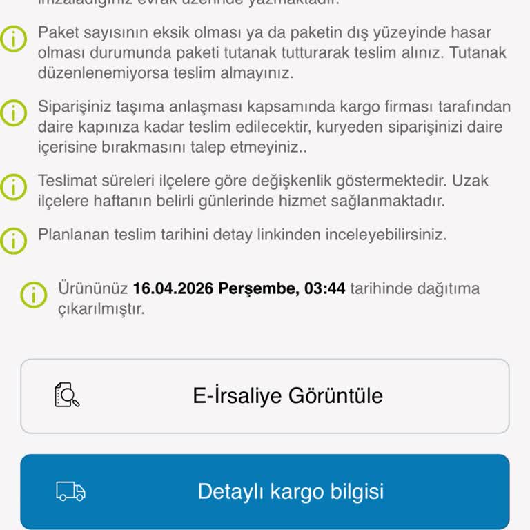 İKEA Siparişim 8 Gün Yolda, Bilgi Alamıyorum
