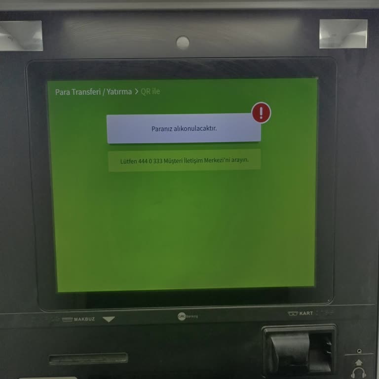 ATM’de Takılan 19.800 TL’nin Hesaba Yatırılmaması