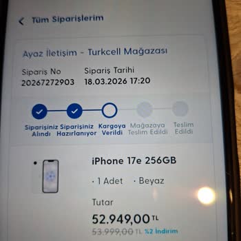 Sipariş İptali Sonrası Yanlış Renk Telefon Teslimatı Ve İade Sorunu
