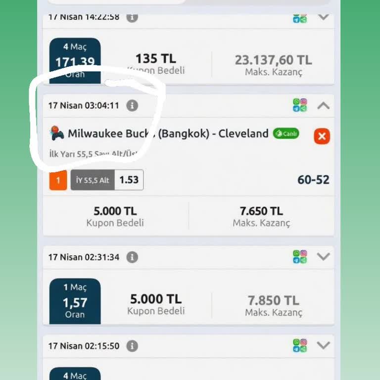 Bilyoner Canlı Bahis Uygulamasında Maç Süresi Hatası Ve 5.000 TL İadesi Talebi