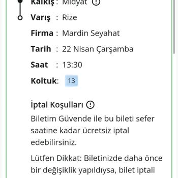 İptal Garantili Bilet İptal Edilmedi Ve Ücret İadesi Yapılmadı
