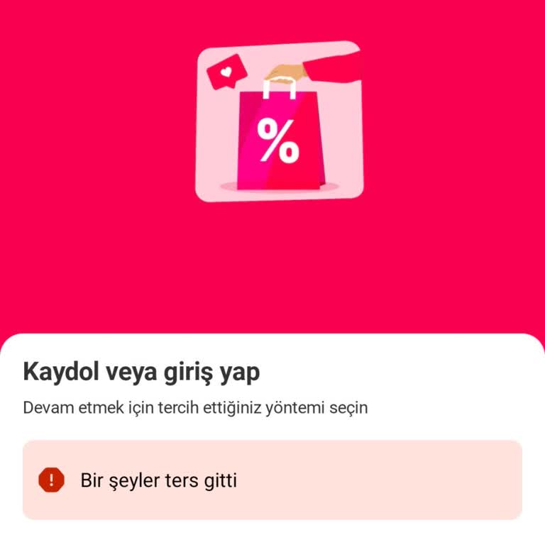 Yemeksepeti Hesabına Girişte Bir Şeyler Ters Gitti Hatası Ve Destek Eksikliği