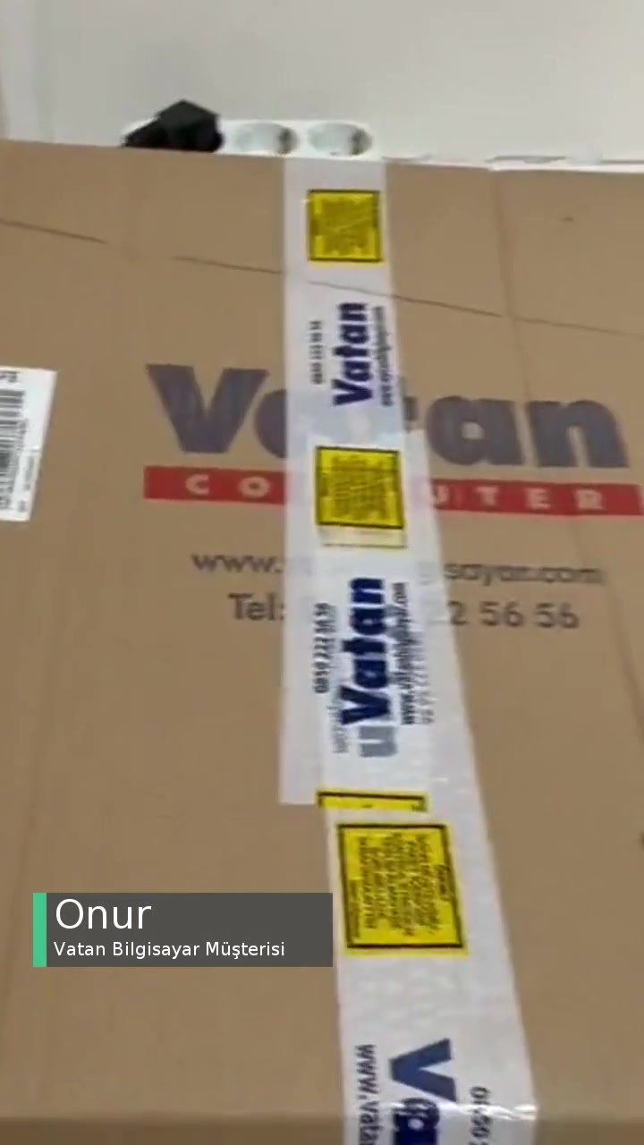 Vatan Bilgisayar'ın Korumasız Paketlenmiş Bilgisayar Gönderimi! videonun kapak resmi