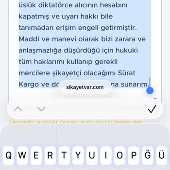 Dolap'ta Fiyat Düşük Olduğu Gerekçesiyle Keyfi Satış İptali Ve Hesap Engeli