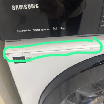 Garanti Kapsamındaki Çamaşır Makinesi Arızalı Ve Servis Tarafından Çizik Bırakıldı