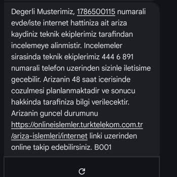 Türk Telekom'da 1000 Mbps Ev İnternetim 9 Gün Kesintisiz Olmadı Ve Arıza Çözümü Bekliyor