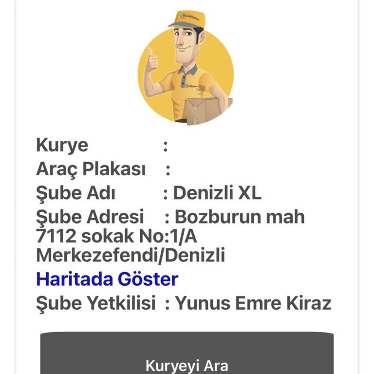 Kargo Denizli'de Takılı, Düzce'ye Acil Teslimat Gerekiyor