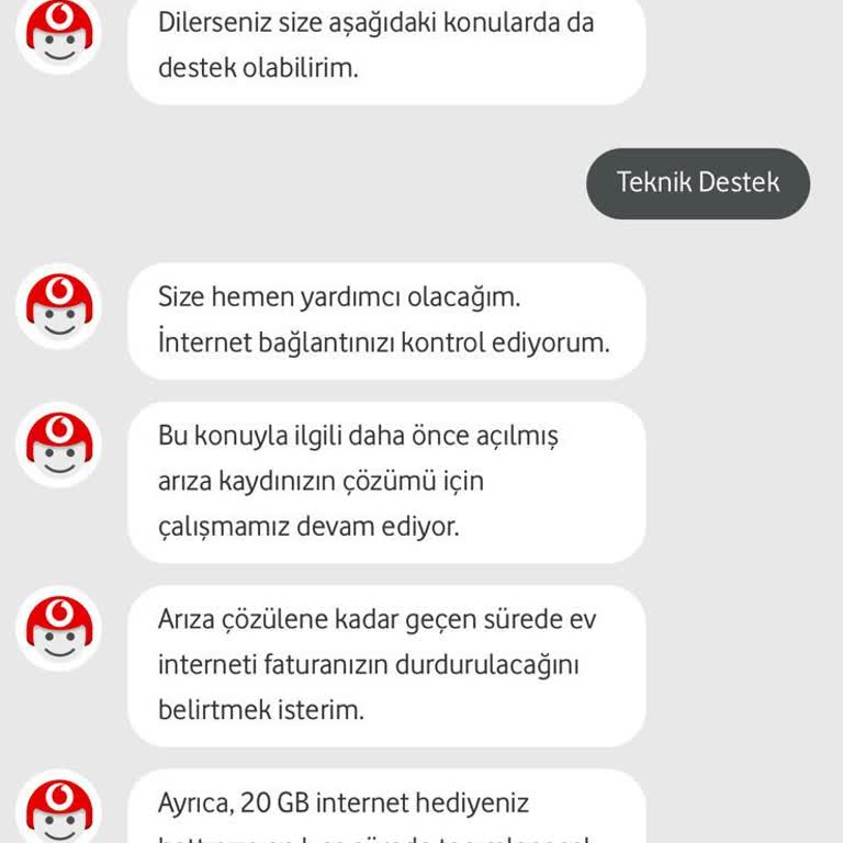 Vodafone Ev İnternet Kesintisi Ve Müşteri Hizmetleri İhmali