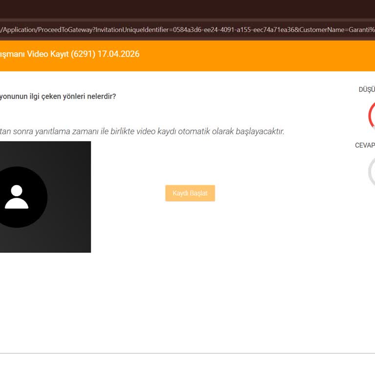 Video Mülakat Sistem Hatası Nedeniyle Haksız Eleme