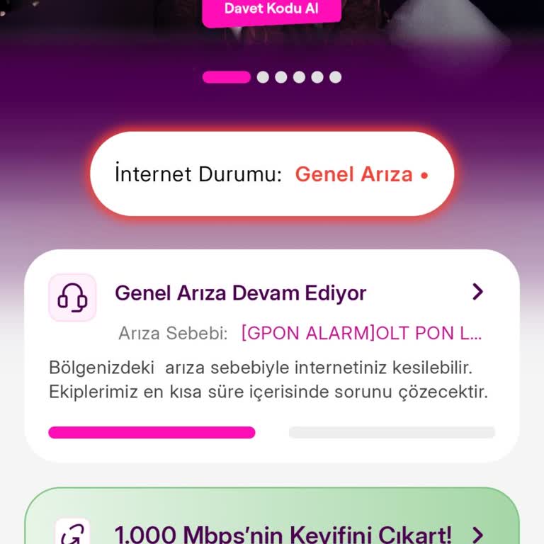 TurkNet İnternet Kesintisi Ve Destek Eksikliği