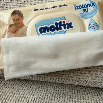 Molfix Yenidoğan Islak Mendilde Böcek Bulunması