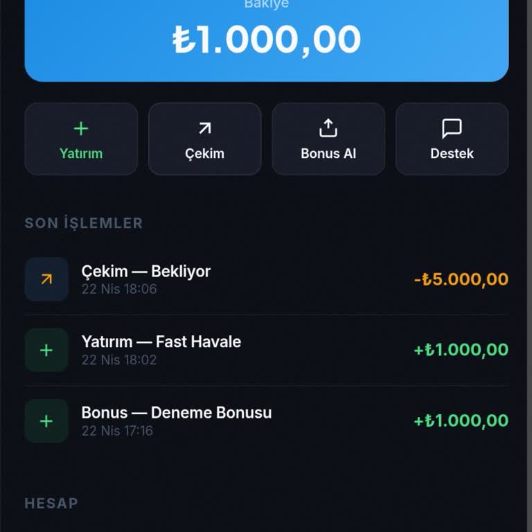 Çekim Talebinin Onaylanmaması Ve Hesabın Engellenmesi